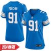 Robert Porcher No 91 Youth’S Detroit Lions 2Nd Alternate Vapor F.u.s.e. Limited 2024 Jersey – Black