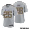 Randy Moss No 84 Men Gray Minnesota Vikings Atmosphere Fashion Game Jersey – Replica