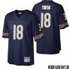 Robert Burns No 45 Men Mitchell & Ness Dark Navy Chicago Bears Big & Tall 1985 Retired Player Replica Jersey