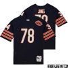 Sid Luckman No 42 Men Mitchell & Ness Navy Chicago Bears 2004 Authentic Throwback Retired Player Jersey – Replica