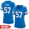 Stephen Boyd No 57 Woman’S Detroit Lions Away Game 2024 Jersey – White