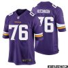 T.j. Hockenson No 87 Minnesota Vikings Game Jersey Court Purple For Mens – Replica