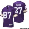 T.j. Smith No 50 Men Nfl Pro Line Purple Minnesota Vikings Retired Player Replica Jersey