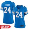 Terrion Arnold No 24 Youth’S Detroit Lions 2Nd Alternate Vapor F.u.s.e. Limited 2024 Jersey – Black