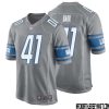 Teddy Bridgewater No 10 Men Gray Detroit Lions Player Alternate Game Jersey – Replica