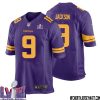 Troy Dye No 45 Minnesota Vikings Super Bowl LVIII Alternate Game Jersey Purple for Men – Replica