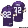 Ty Chandler No 32 Men Nfl Pro Line Purple Minnesota Vikings Retired Player Replica Jersey