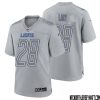 Will Harris No 25 Men Gray Detroit Lions Atmosphere Fashion Game Jersey – Replica