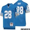 Yale Lary No 28 Youth Mitchell & Ness Blue Detroit Lions 1996 Legacy Retired Player Jersey – Replica