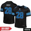 Zonovan Knight No 28 Woman’S Detroit Lions Home Game 2024 Jersey – Blue